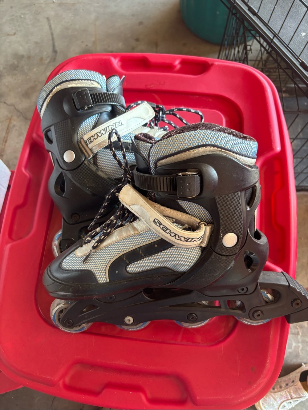 Schwinn Kids Inline Roller Skates in Black and Gray